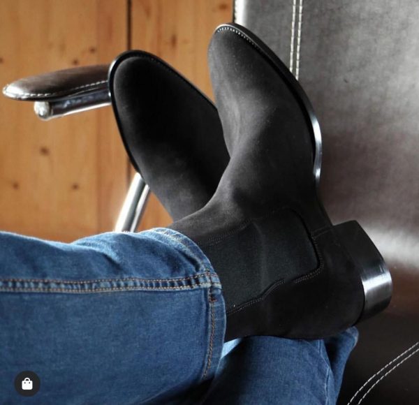 ALBERTO FERMANI CHELSEA SUEDE BOOTS - Image 3