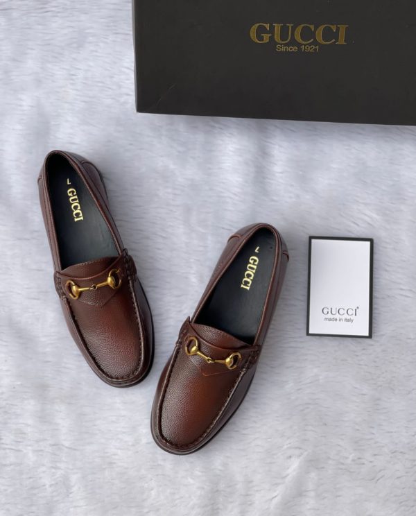 GUCCI BUCKLE MOCCASINS - Image 2