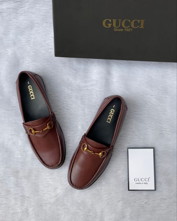 GUCCI BUCKLE MOCCASINS - Image 6