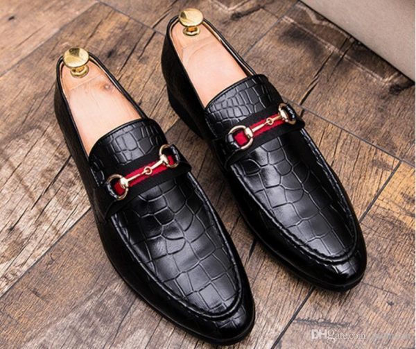 GUCCI CROCO MOCCASINS - Image 2