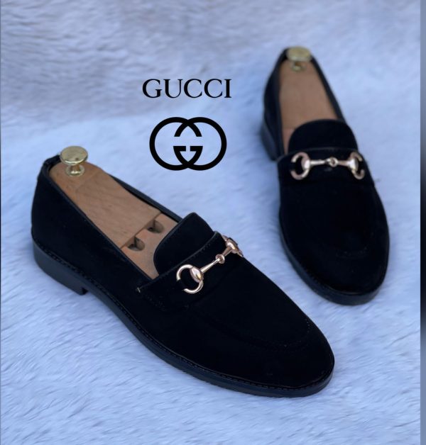 GUCCI SUEDE LEATHER MOCCASINS - Image 5