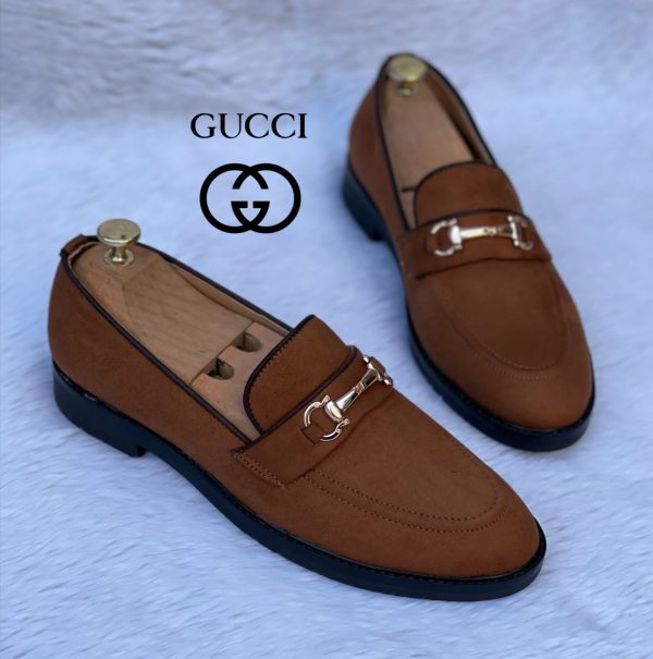 GUCCI SUEDE LEATHER MOCCASINS - Image 6