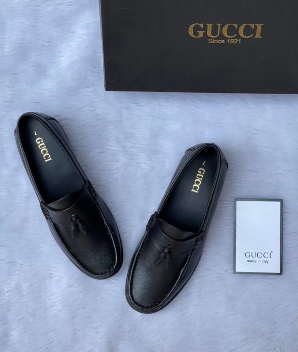 GUCCI TASSEL MOCCASINS