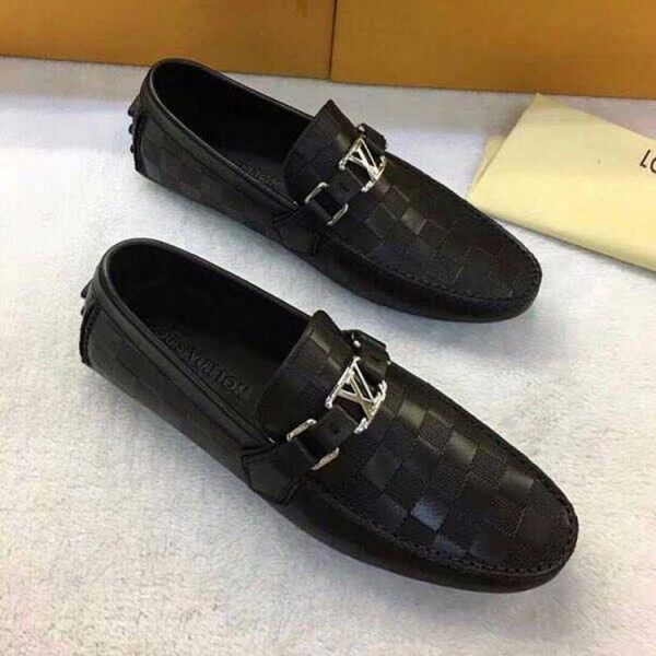 LOUIS VUITTON CHECK LOAFERS - Image 2