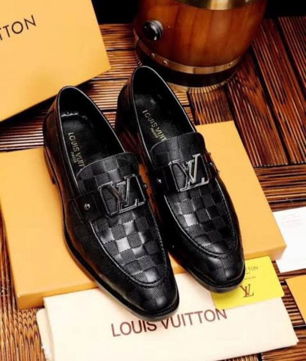 LOUIS VUITTON CHECK MOCASSINS - Image 2