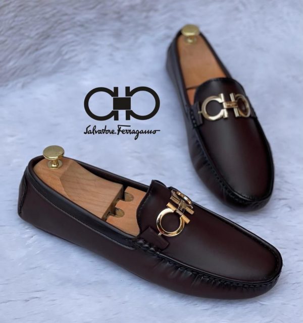 SALVATORE FERRAGAMO DRIVING LOAFERS