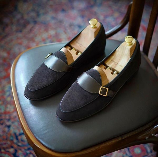 SUPERGLAMOUROUS SUEDE MOCASSINS