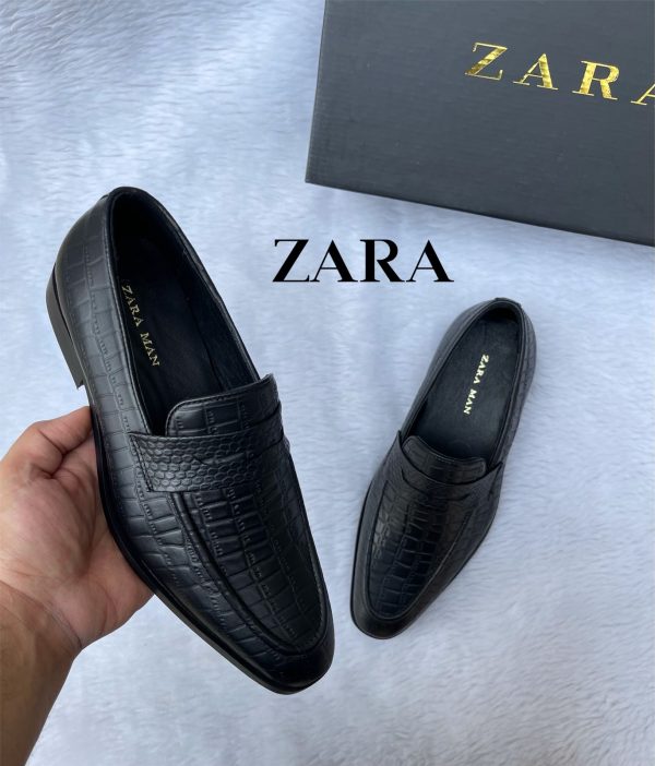 ZARA MAN CROCO MOCCASINS - Image 4