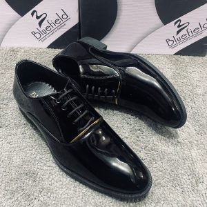 Premium Party Wear Patent Moccasins for Men